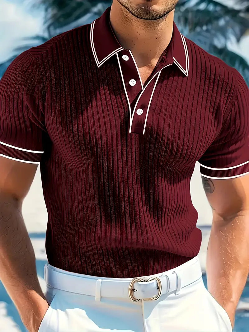 Melvin - Camisa polo informal y elegante