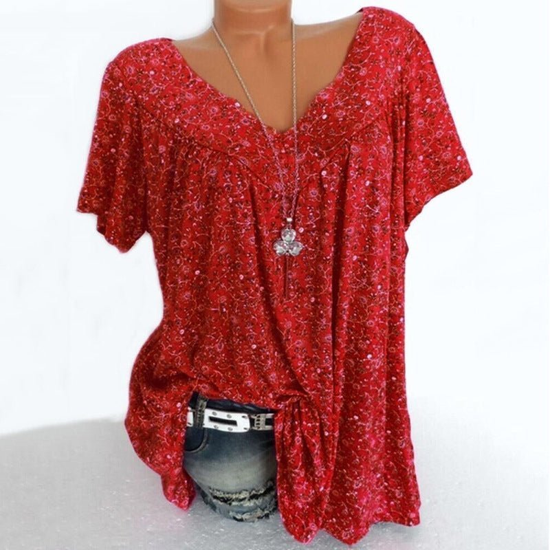 Talisyn - Blusa de lino de tacto suave