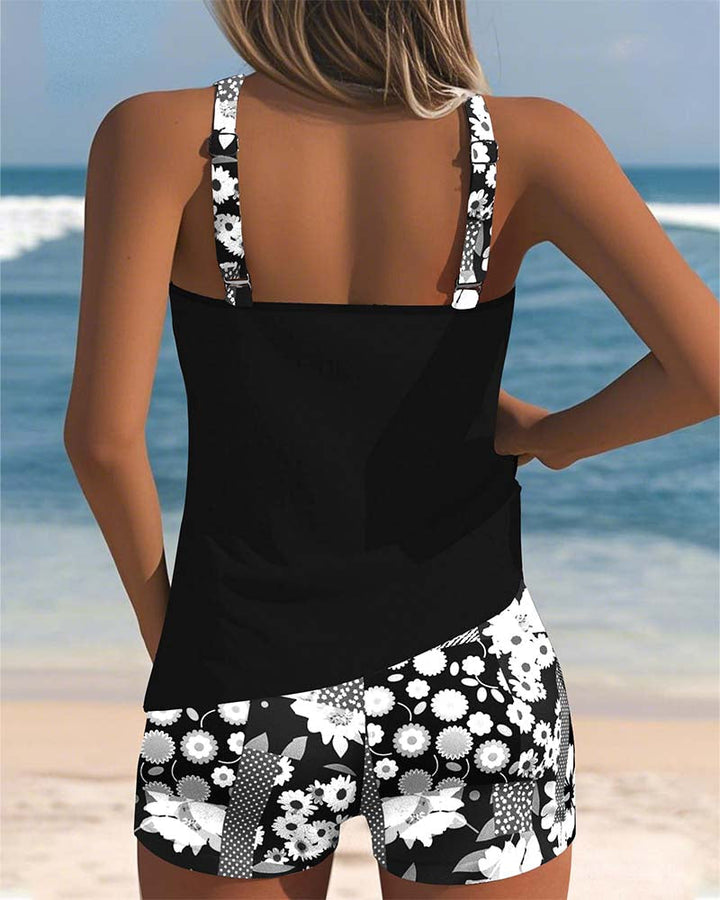 Zinnia - Conjunto de traje de baño de secado rápido