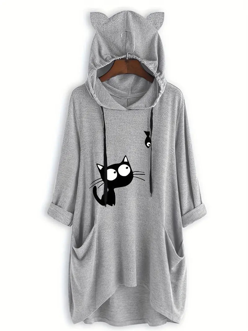 Elidi - Sudadera con capucha elegante y casual