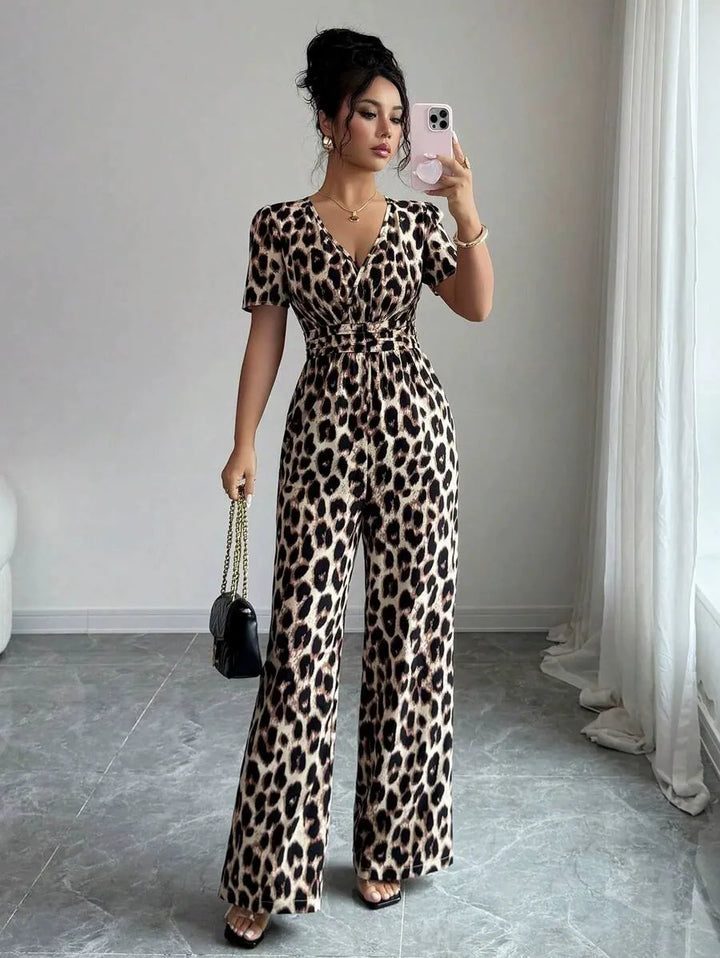 Eveliora - Enterizo chic con animal print
