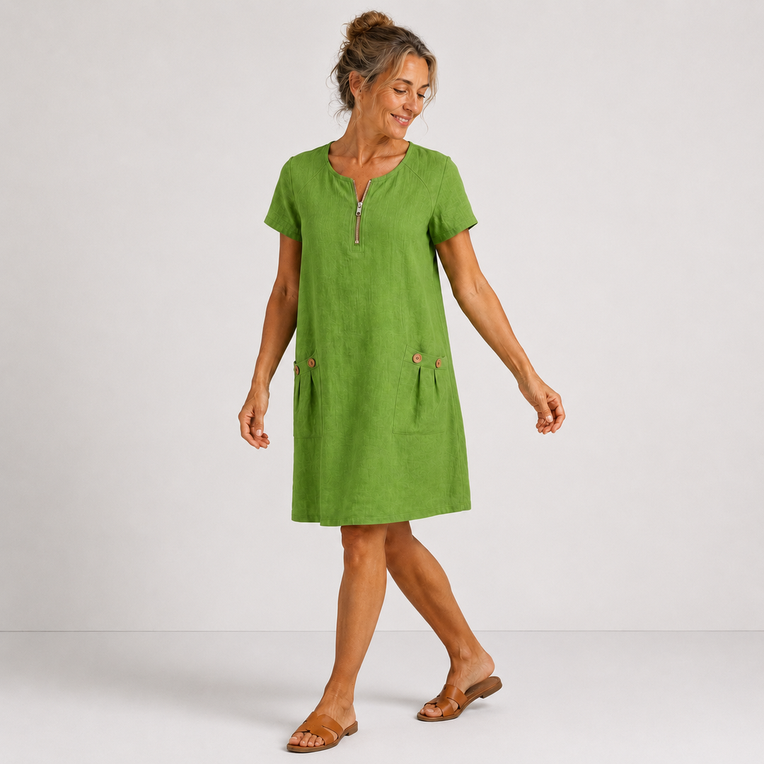 Lucienne - Vestido ligero de lino