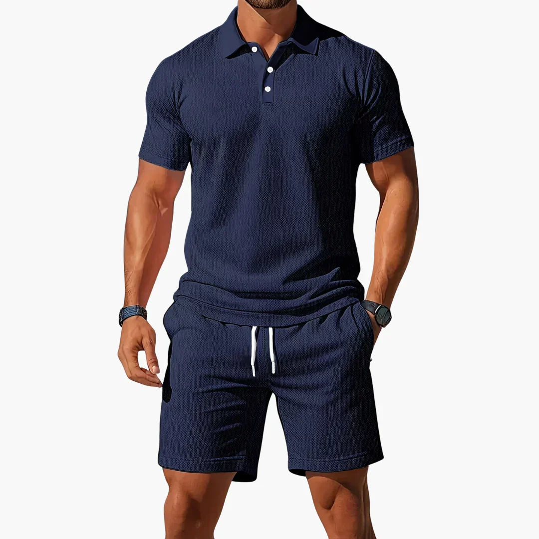 Damian - Conjunto con polo transpirable