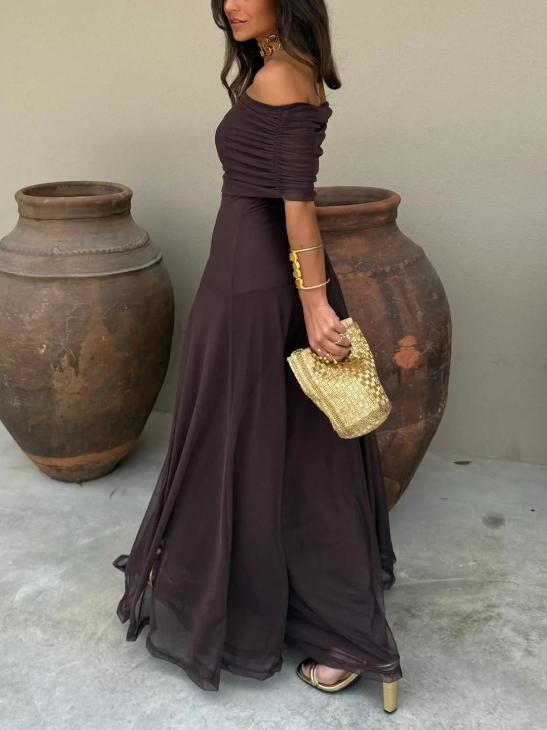 Giovana - Vestido elegante informal