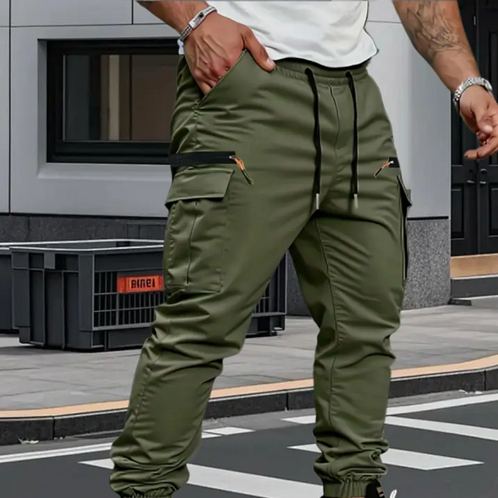 Aldric - Pantalón jogger cargo de alto rendimiento con stretch