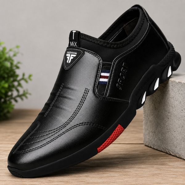 Saevan - Zapatos de vestir ligeros con suela antiderrapante de alta calidad