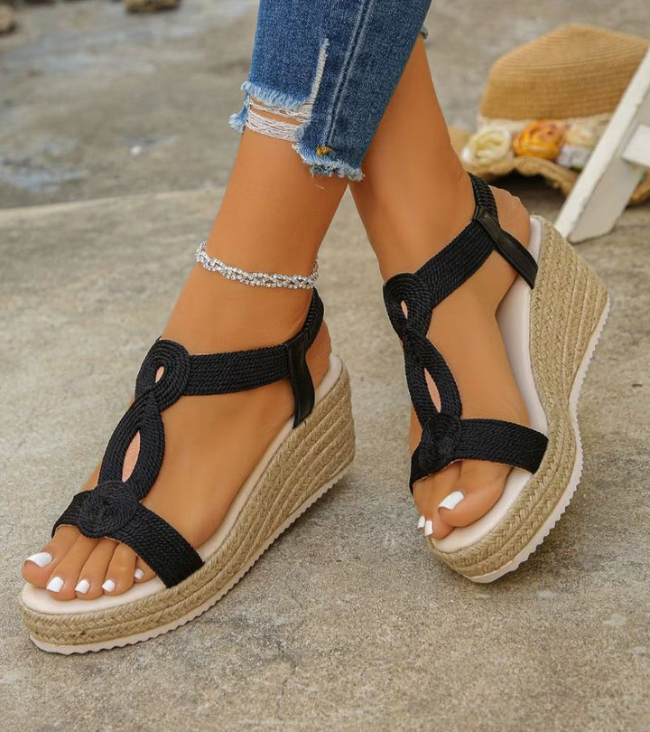 Damarisse - Sandalias con cuña premium
