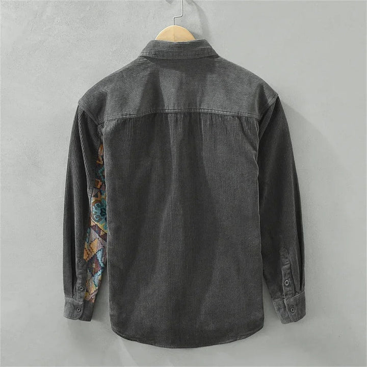 Tero - Camisa de pana texturizada