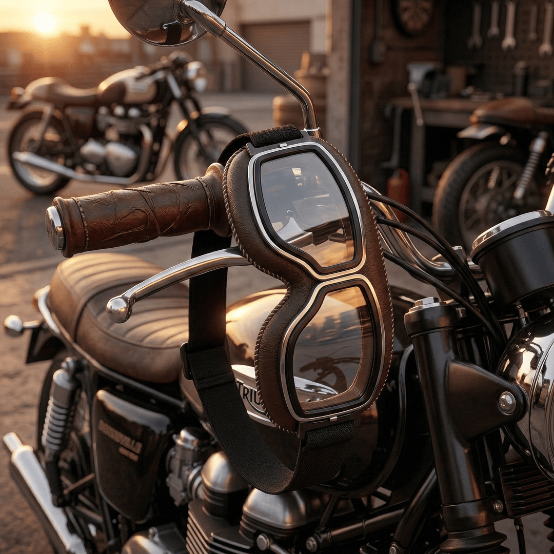 Alaric - Lentes vintage para motocicleta