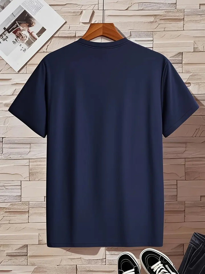 Trevor - Playera de cuello en V suave al tacto