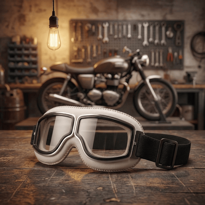 Alaric - Lentes vintage para motocicleta