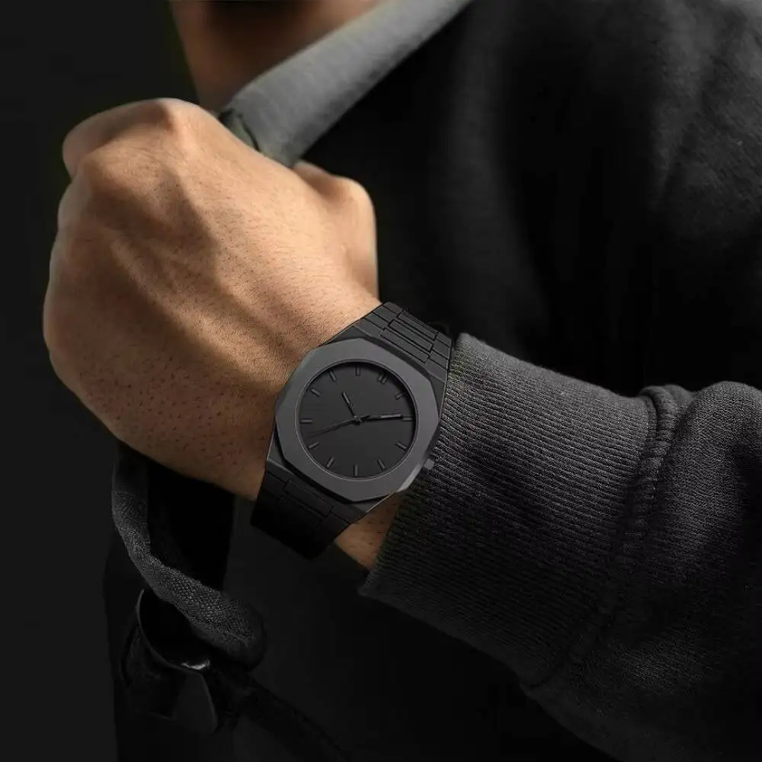 Nevrick - Reloj octagonal sigiloso