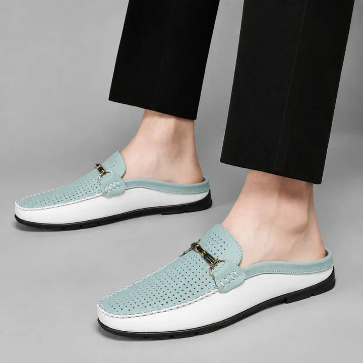 Corbett - Mocasines confort sin cordones con herraje