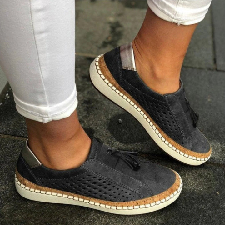 Veda - Zapatos sin cordones con plantilla acolchada