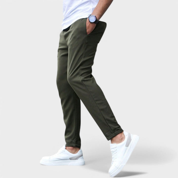 Vensix - Pantalones entallados con stretch