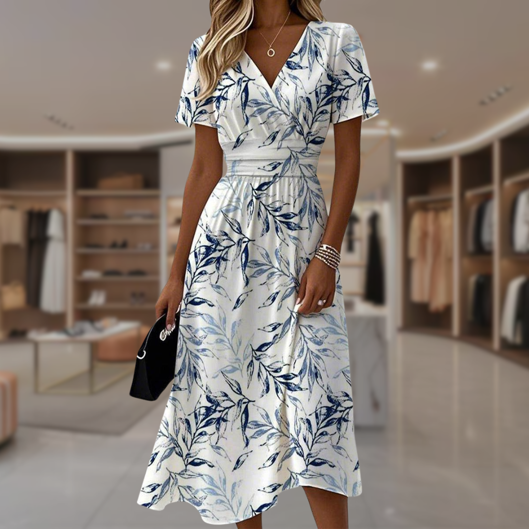 Denora - Vestido floral elegante