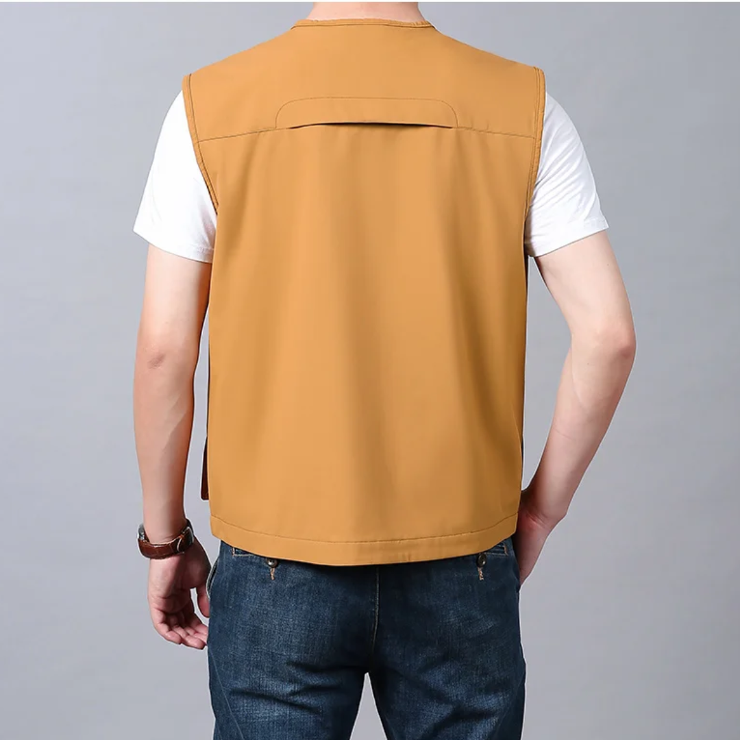 Kyler - Chaleco cargo informal y elegante