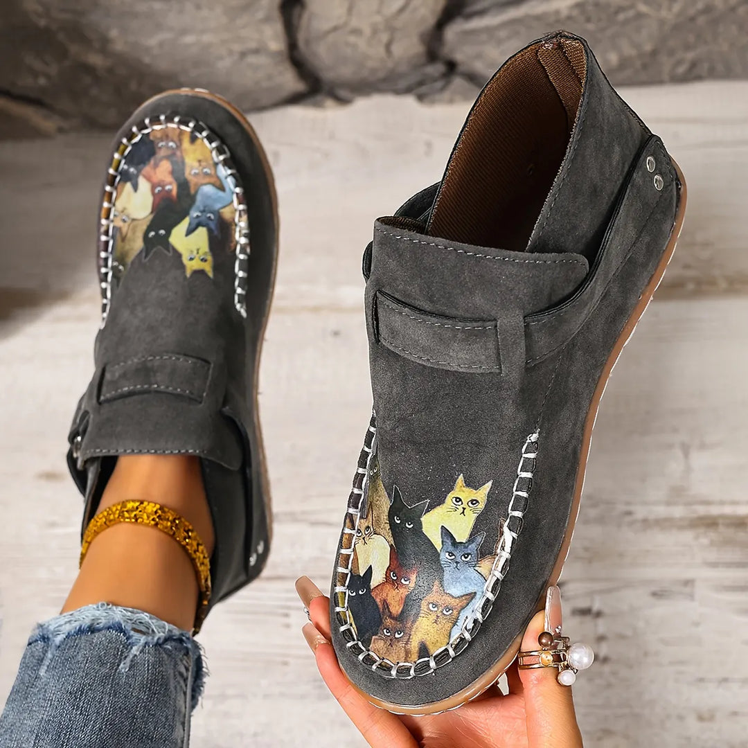 Cara - Mocasines cómodos con detalle de hebilla