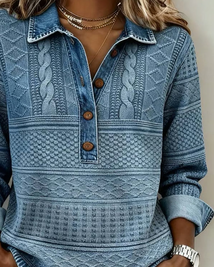 Orlissey - Camisa texturizada abotonada