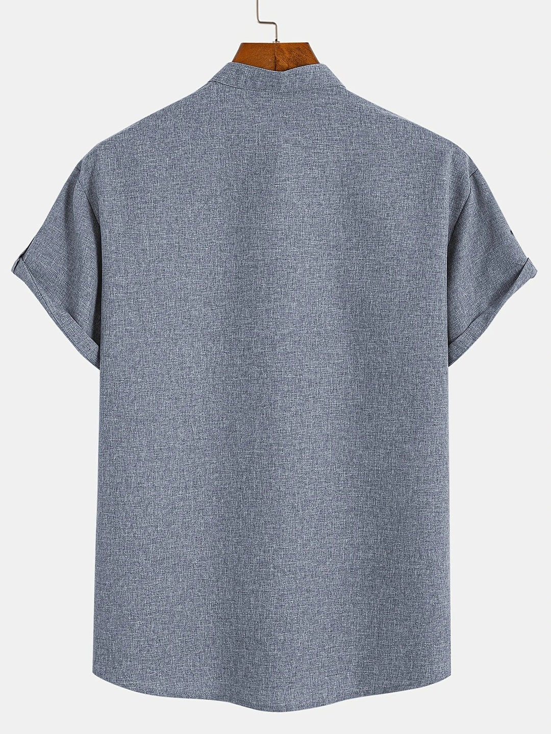 Harlan - Camisa texturizada de cuello alto