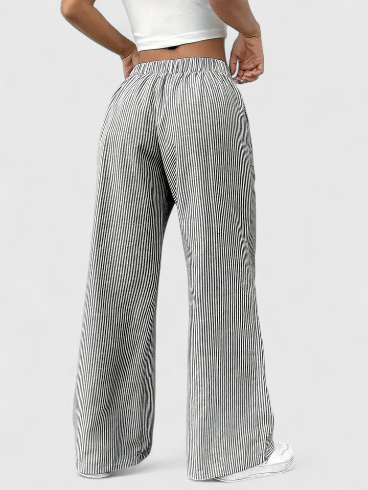 Chelsea - Pantalones con cordón ajustable de tacto suave