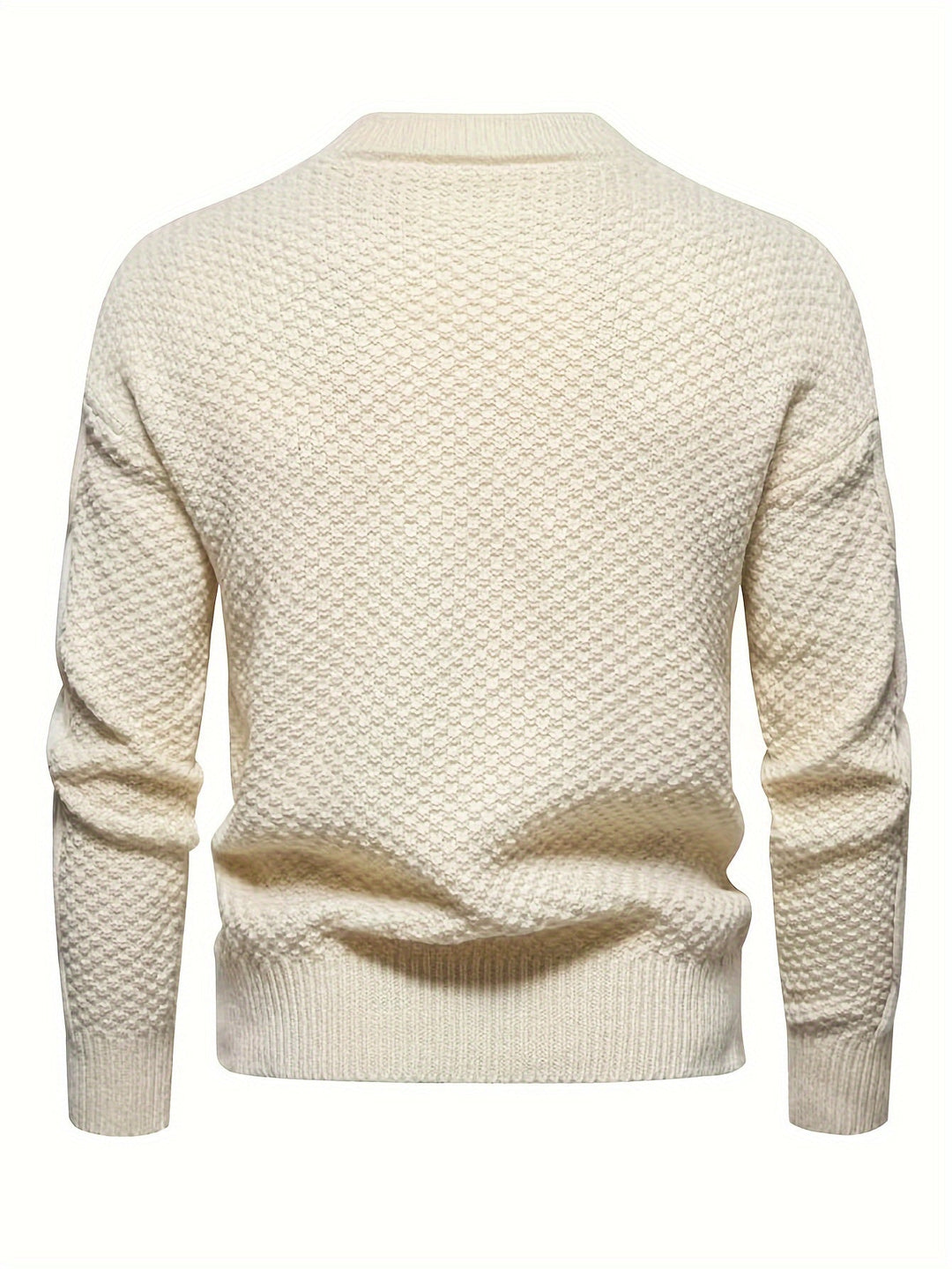 Kael - Suéter de punto trenzado con cuello semi alto