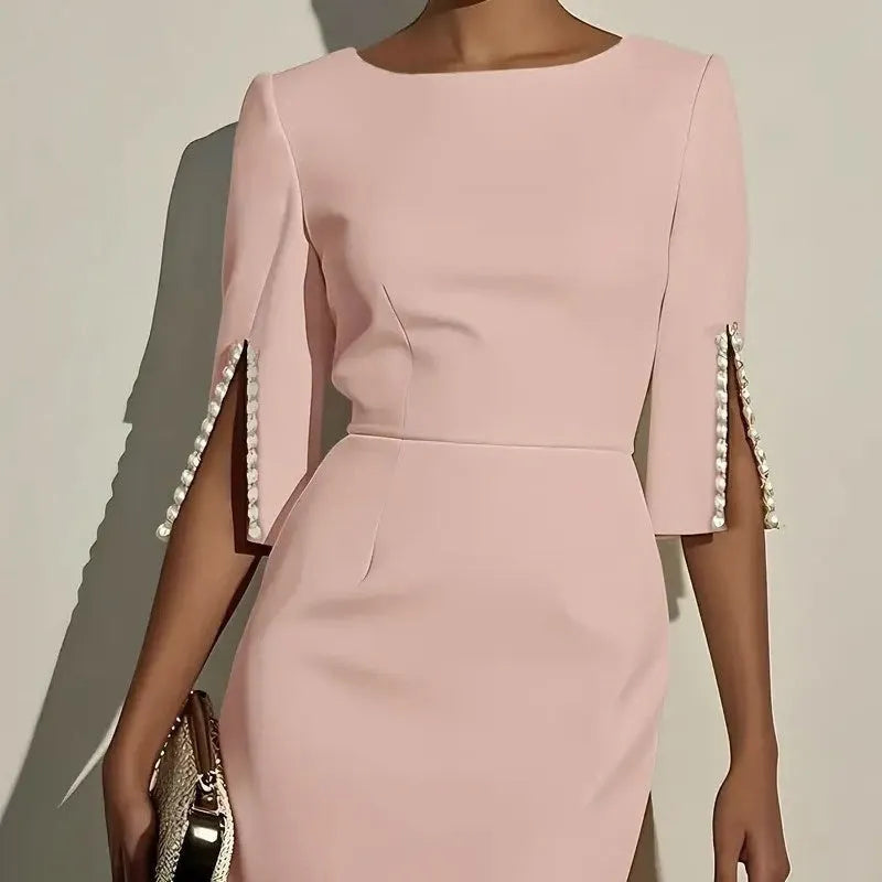 Anneliese - Vestido lápiz suave al tacto