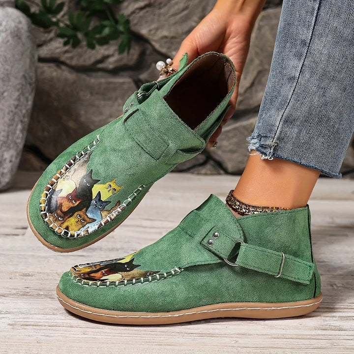 Cara - Mocasines cómodos con detalle de hebilla