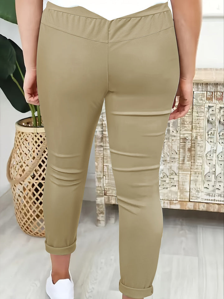 Tansy - Pantalón con jareta ajustable en la cintura