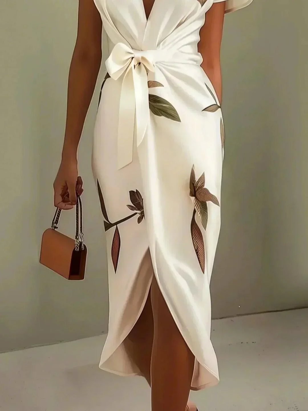 Perenna - Vestido cruzado atemporal