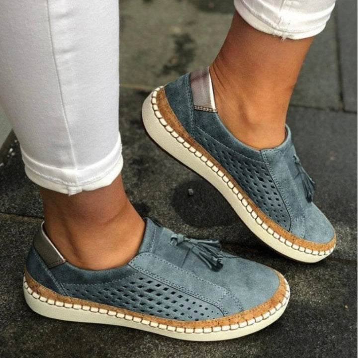Veda - Zapatos sin cordones con plantilla acolchada