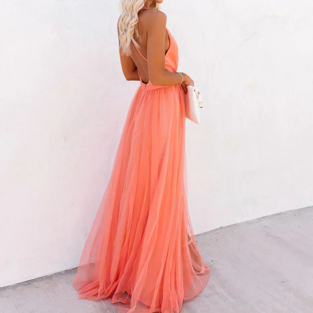 Floriane - Vestido maxi ligero