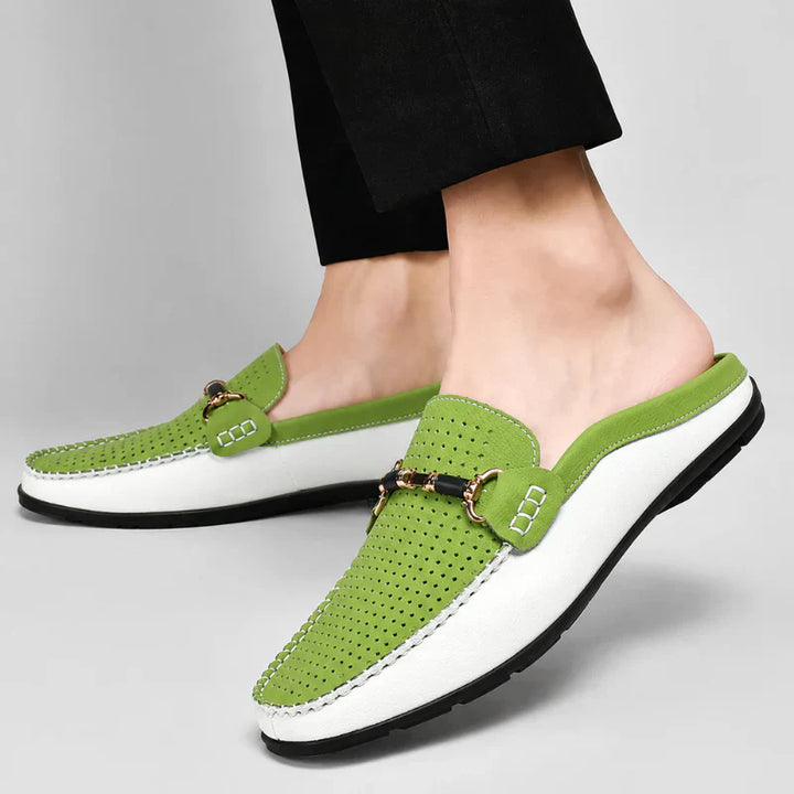 Corbett - Mocasines confort sin cordones con herraje