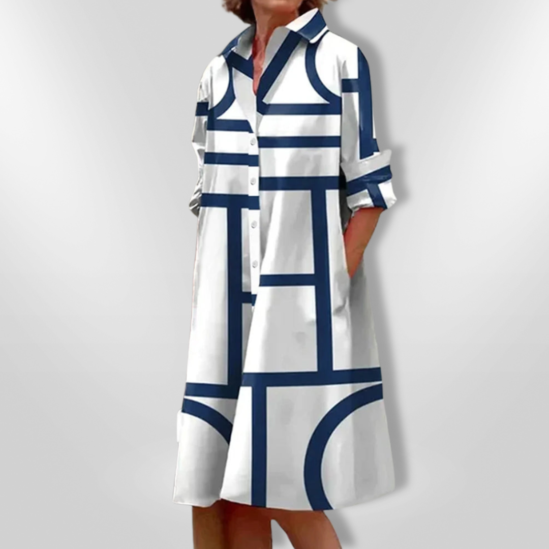 Arlinn - Vestido camisero ligero