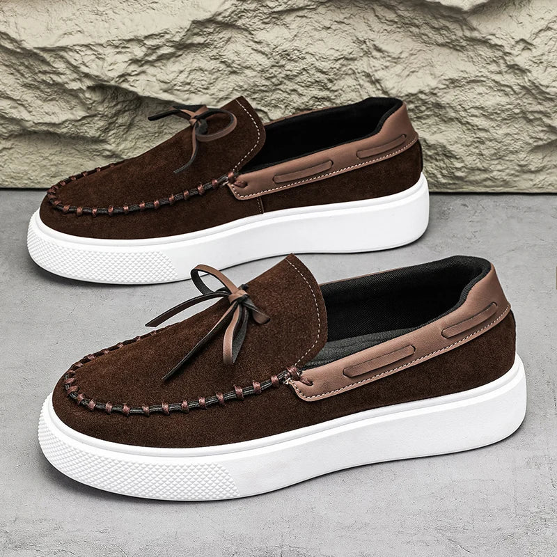 Reed - Mocasines con plataforma y borlas