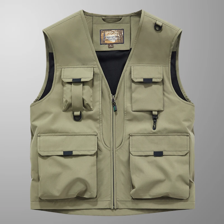 Kyler - Chaleco cargo informal y elegante