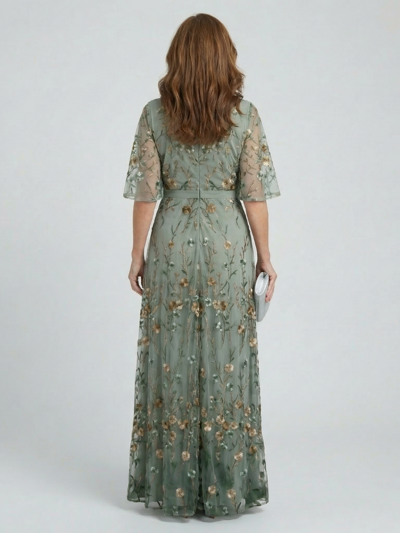 Liorisse - Vestido midi ligero con cuello halter