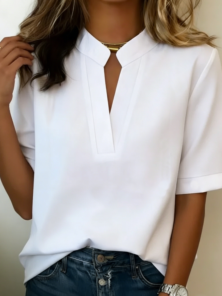 Lucy - Camisa de corte relajado de tacto suave