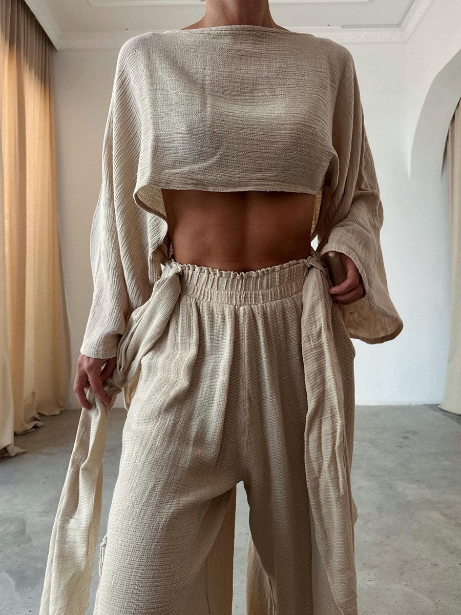 Galianna - Conjunto de dos piezas casual con estilo