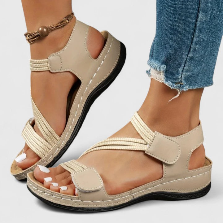 Francine - Sandalias ortopédicas acolchadas