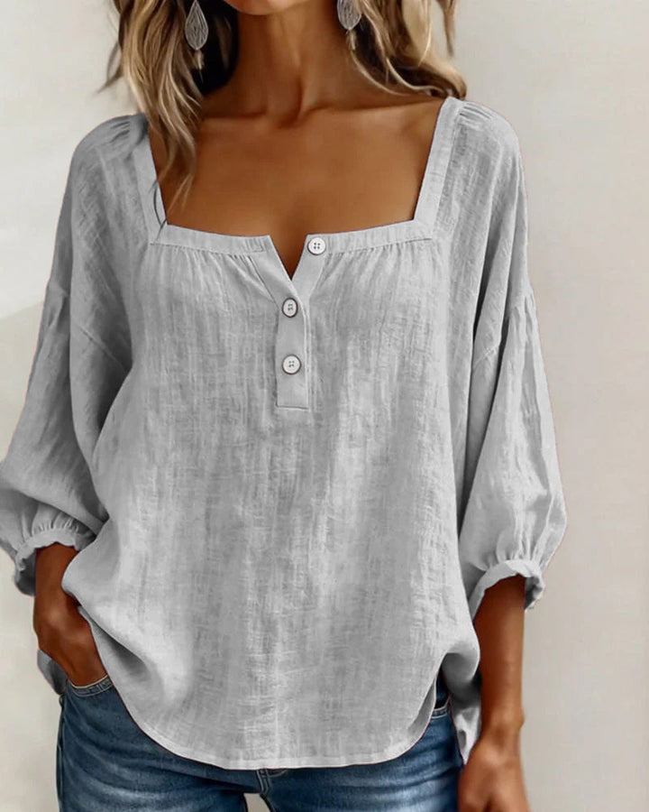 Zoya - Blusa de lino fresca