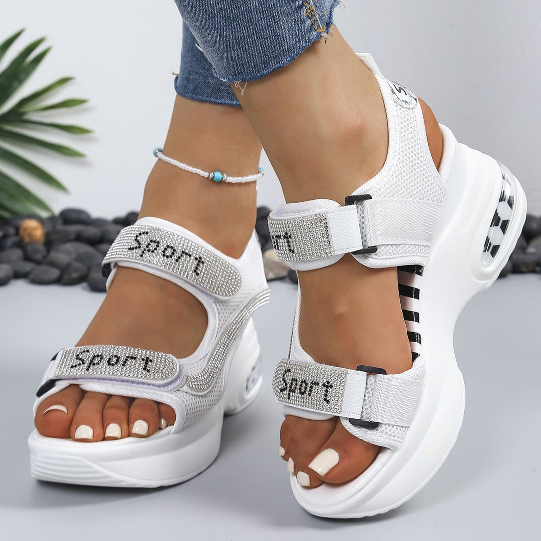 Marzena - Sandalias deportivas con plataforma