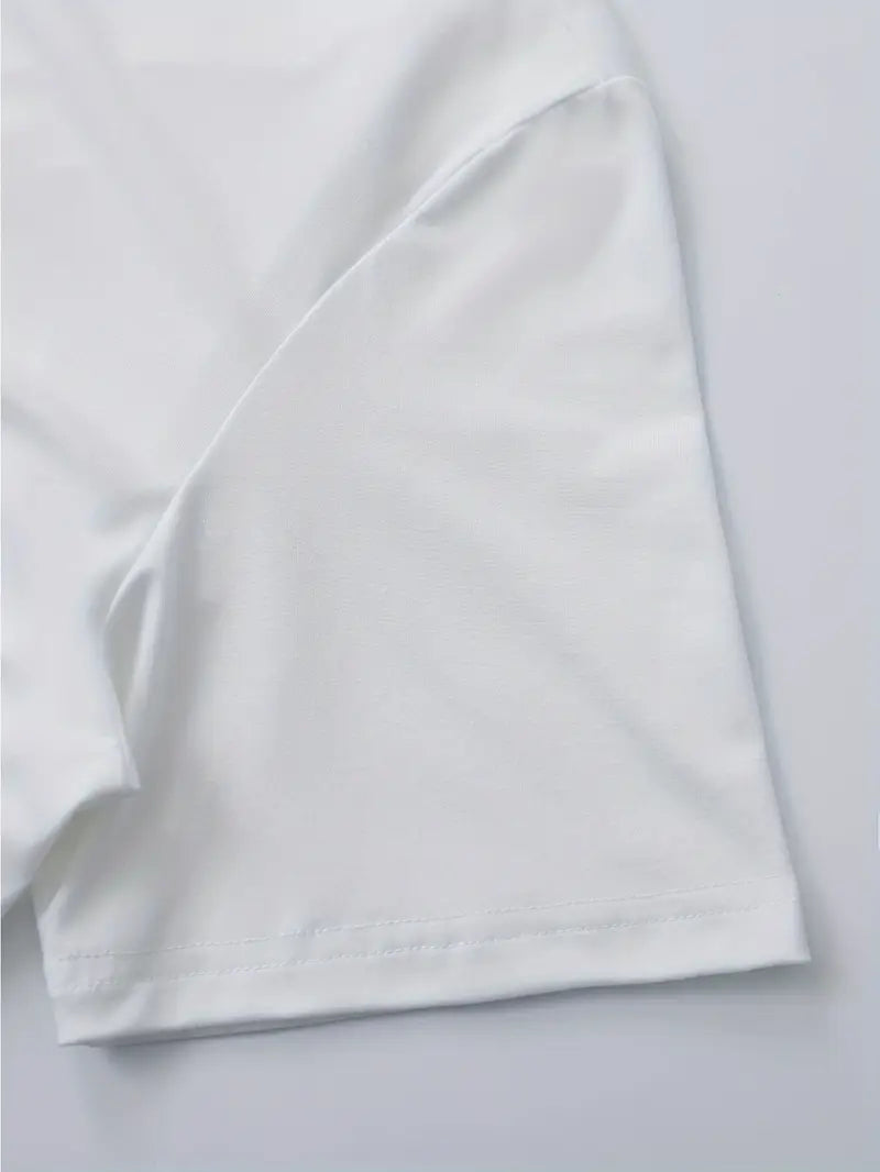Trevor - Playera de cuello en V suave al tacto