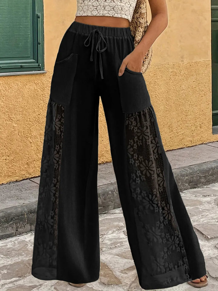 Carlotta - Pantalón de encaje ligero
