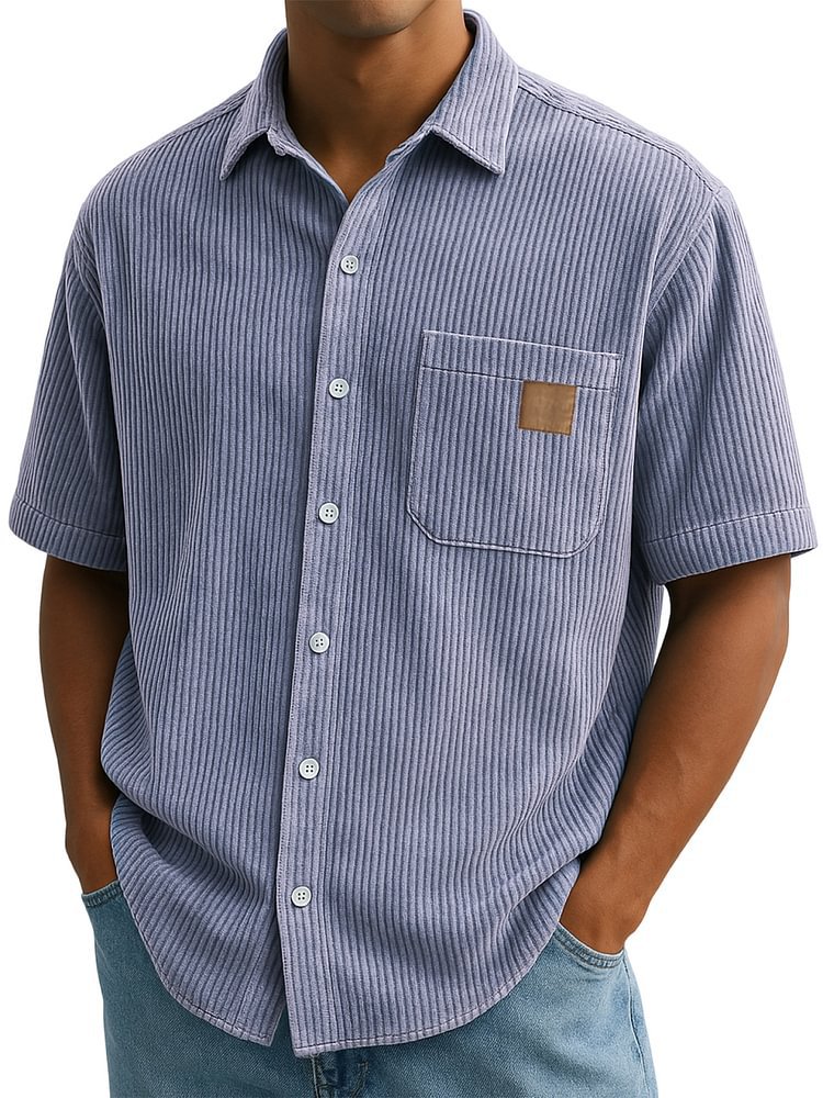 Anwick - Camisa de piqué suave al tacto