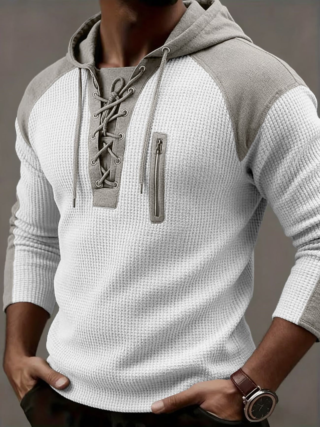 Ashcombe - Sudadera con capucha de pana abrigadora