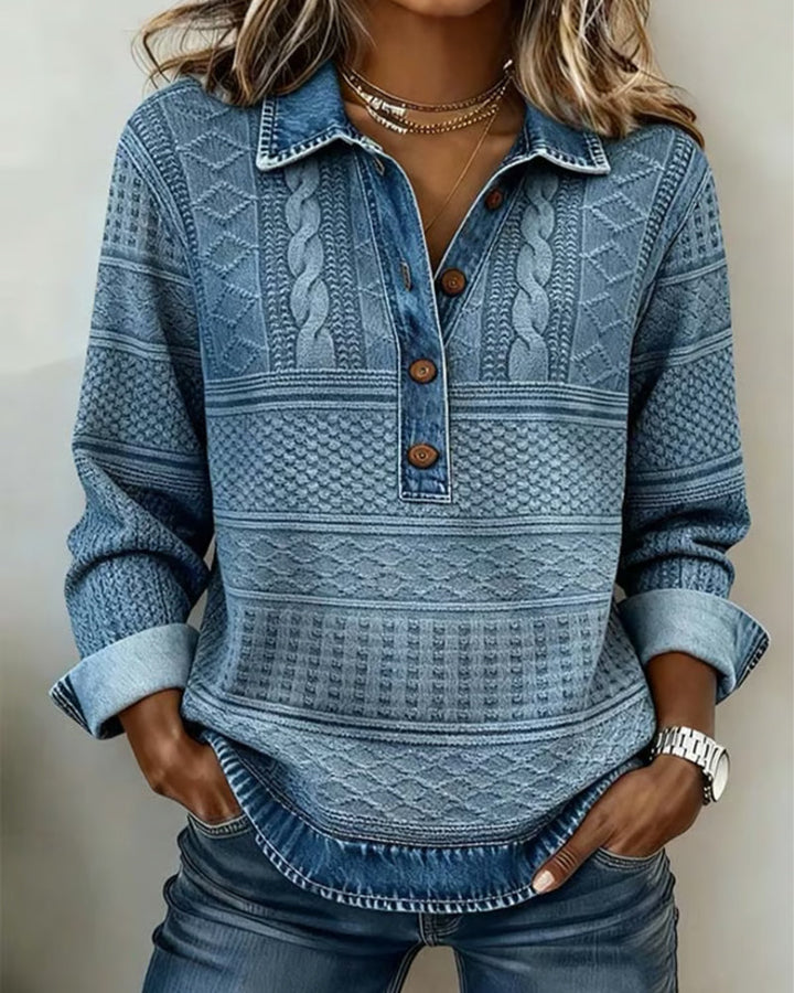 Orlissey - Camisa texturizada abotonada
