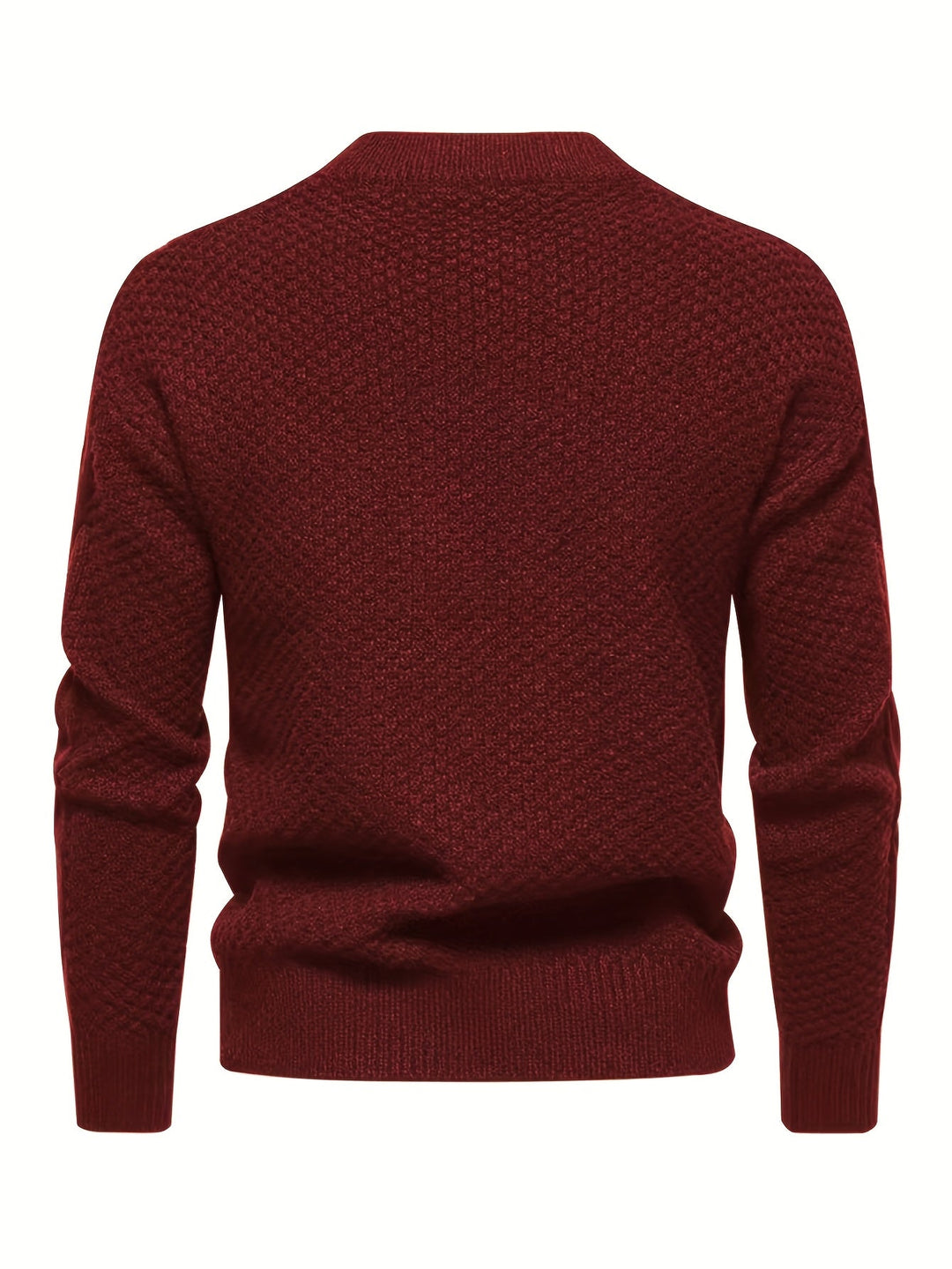 Kael - Suéter de punto trenzado con cuello semi alto