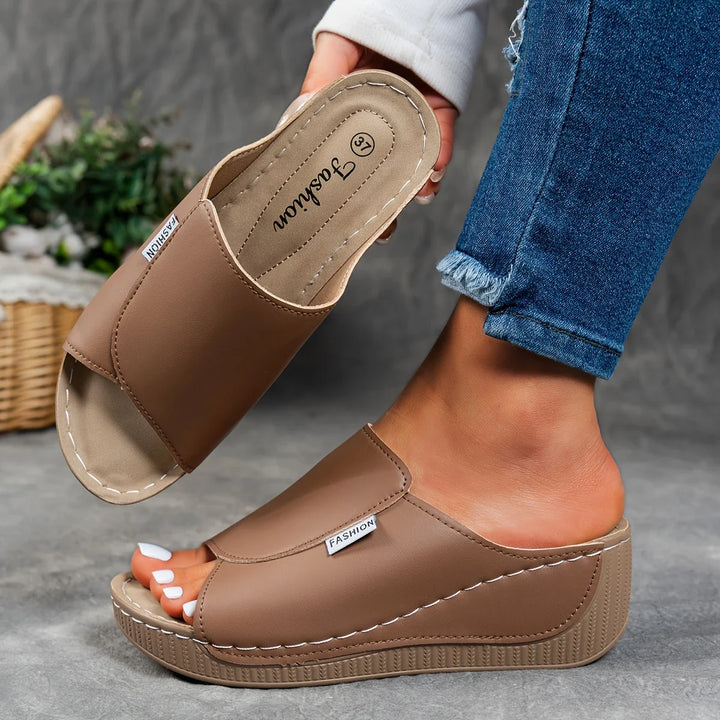 Verena - Sandalias de plataforma sin cierre