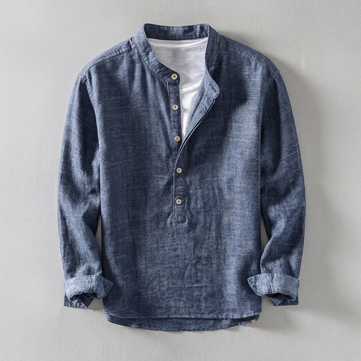 Nazario - Camisa casual de botones